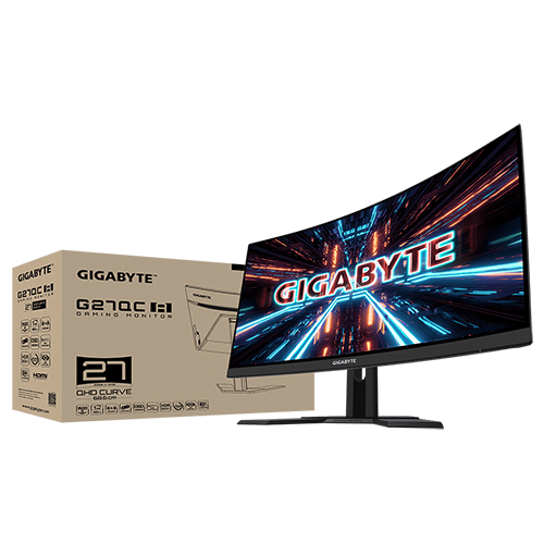 ゲーミングモニター GIGABYTE G27QC A Gaming Monitor (27型/QHD/曲面 
