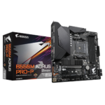 AMD B550 AORUS MicroATX マザーボード (10+2 デジタル電源フェーズ設計